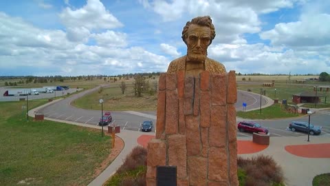 Statue of President Lincoln