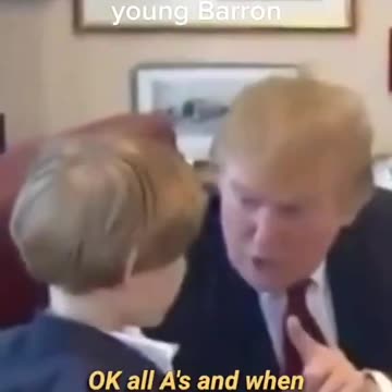 Young Barron Trump