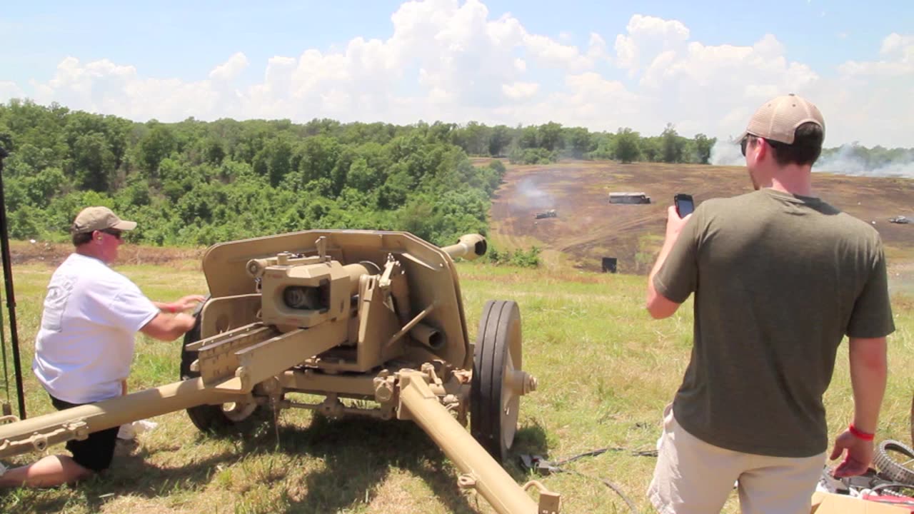 PAK 40 WWII German antitank gun