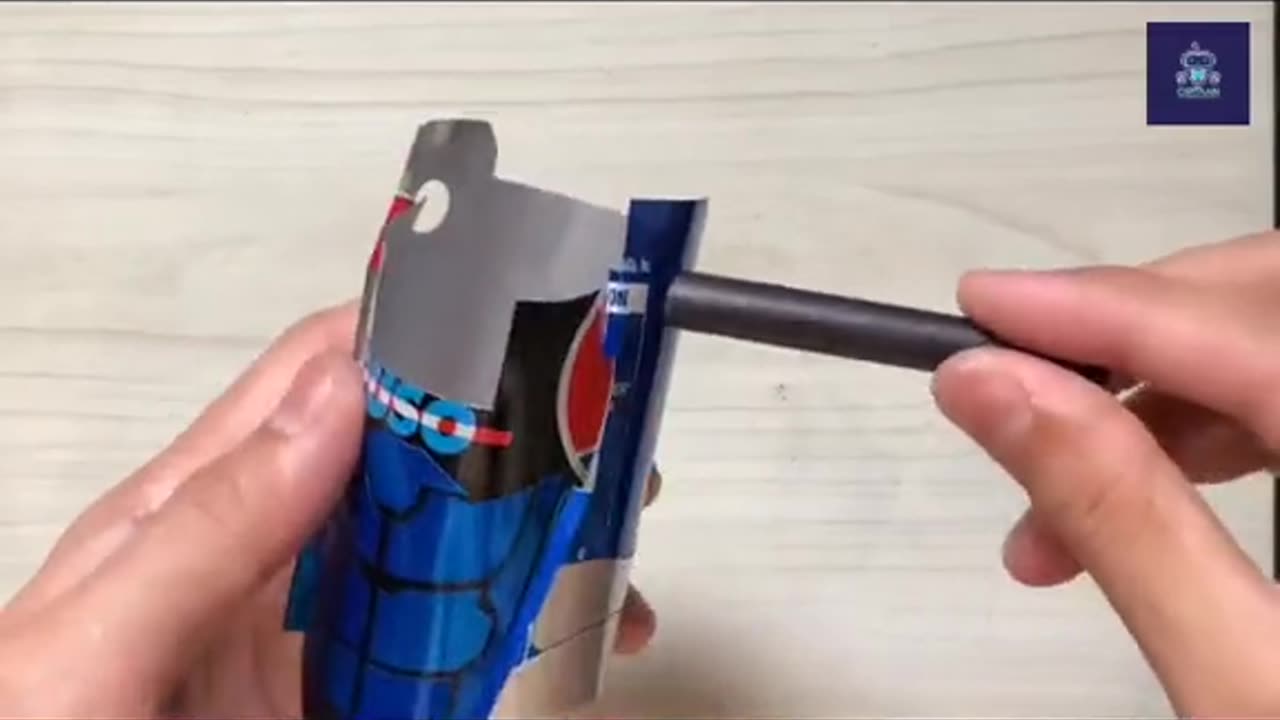 Pepsi in Can into Transformer