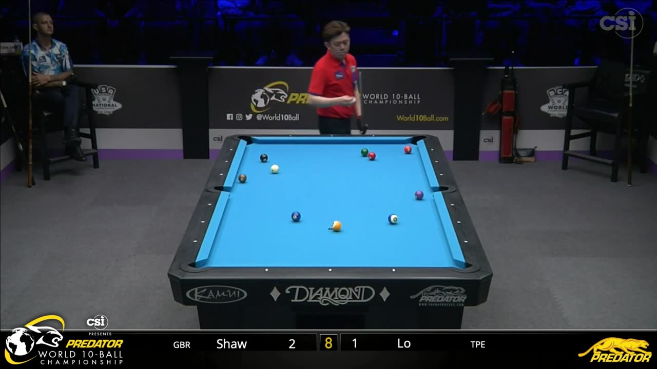 Shaw's Sharp Shooting: Victory Over Li-Wen Lo at the 2019 Predator 10-Ball Championship!