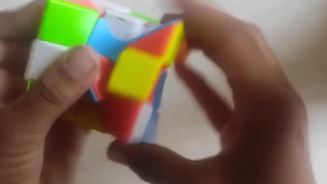 rubik cube on beast (fast) #shorts