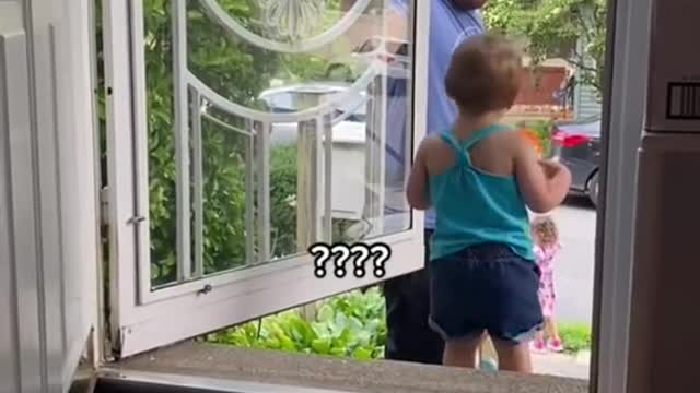 Adorable baby cute beby masti time