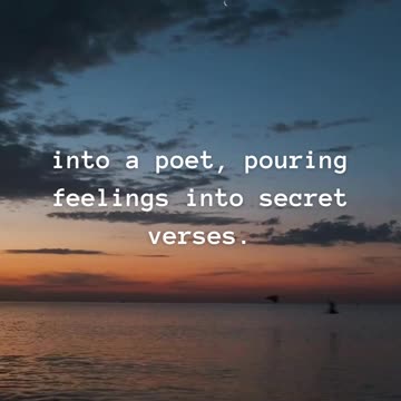 When a guy looks into your eyes..