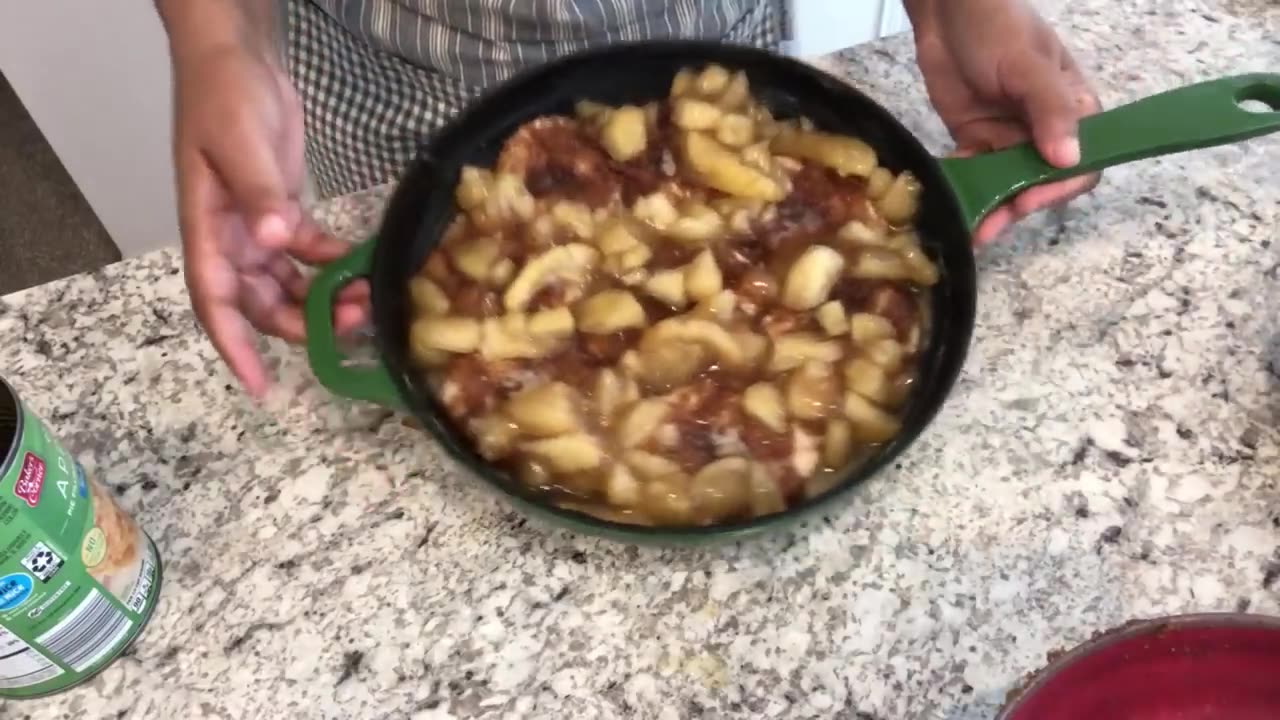 Apple pie biscuit recipe