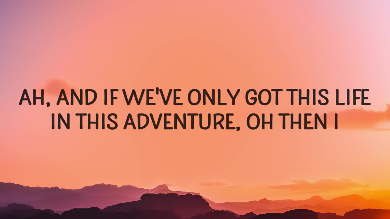 Coldplay - Adventure Of A Lifetime (Lyrics Video)