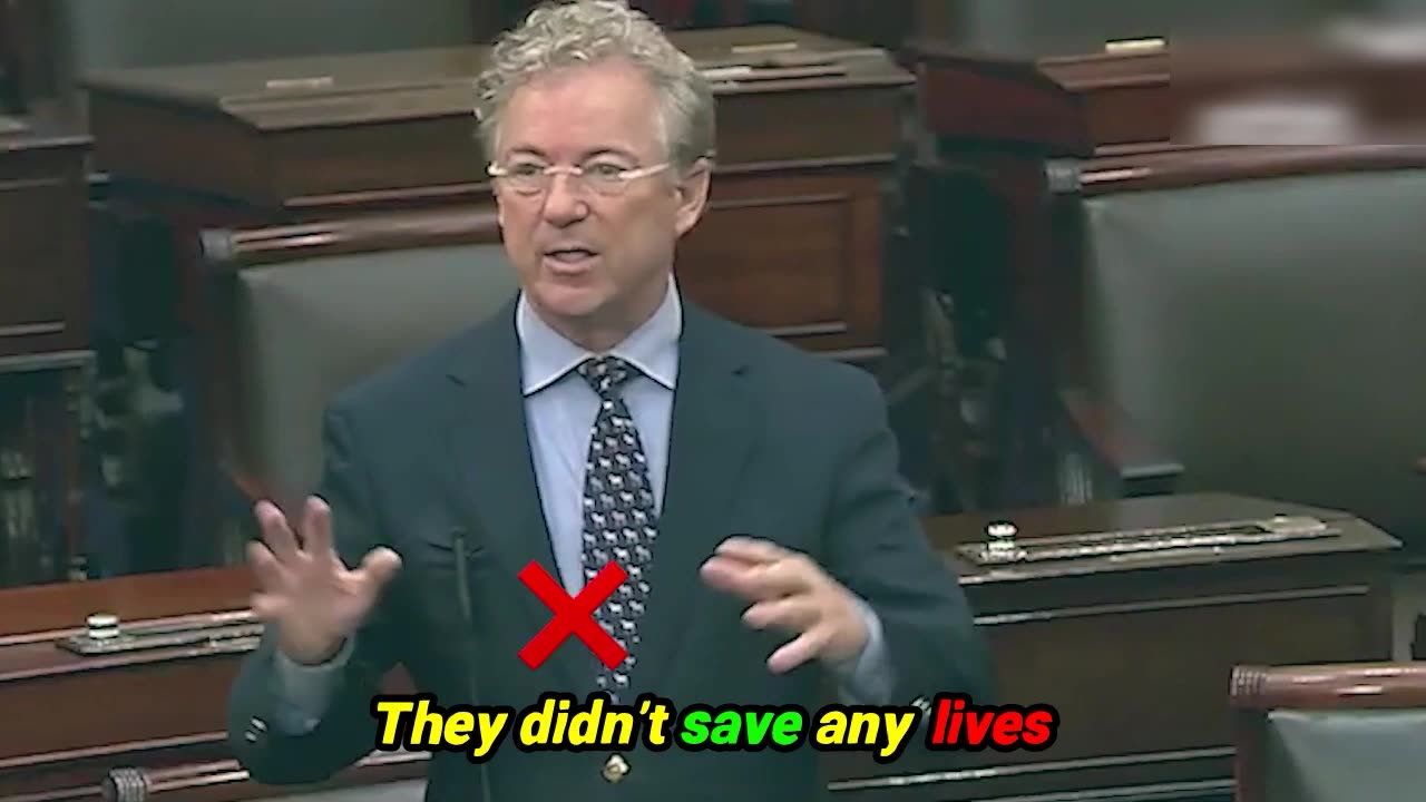 Rand Paul Slams CR Bill Congress Just Passed