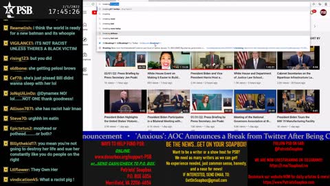 2022-02-01 17:00 EST - Freedom Rings: with Pamphlet Anon