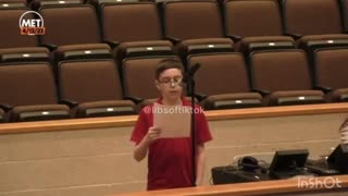 Student DESTROYS school board after being sent home for "two genders" T-shirt