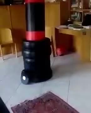 Bruce Lee JKD Speed Fainted Kick and Double Kick on Standing Bag by Xmandre #Shorts #nasio