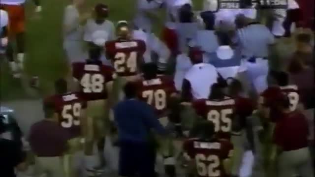 1995 - Miami Hurricanes at #1 Florida State Seminoles