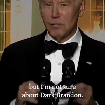 I see he's writing his own "jokes" 👀