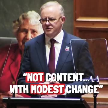 This Is A Modest Request Let Us Not Content Ourselves With Modest Change