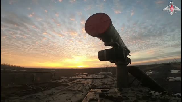 Russia Says It Has Fired At Ukrainian Military Positions With Shturm Anti-Tank System