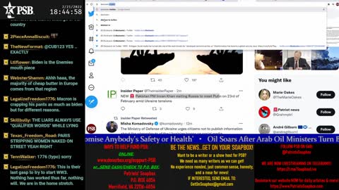 2022-02-21 17:00 EST - Freedom Rings: with Pamphlet Anon