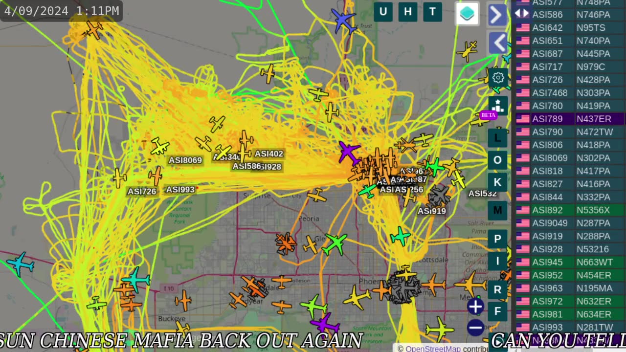 the next batch - More Mormon Mafia Spy Planes over Phoenix flown by Chinese kids - Apr 9th 2024