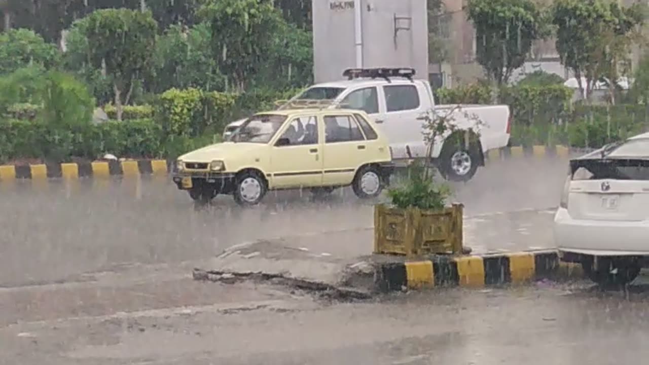 Beautyfull view in rain #rain #beautyfull