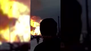 Huge fireball seen after Russian pipeline blast