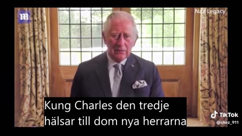 Kung Charles hyllar dom nya Herrarna