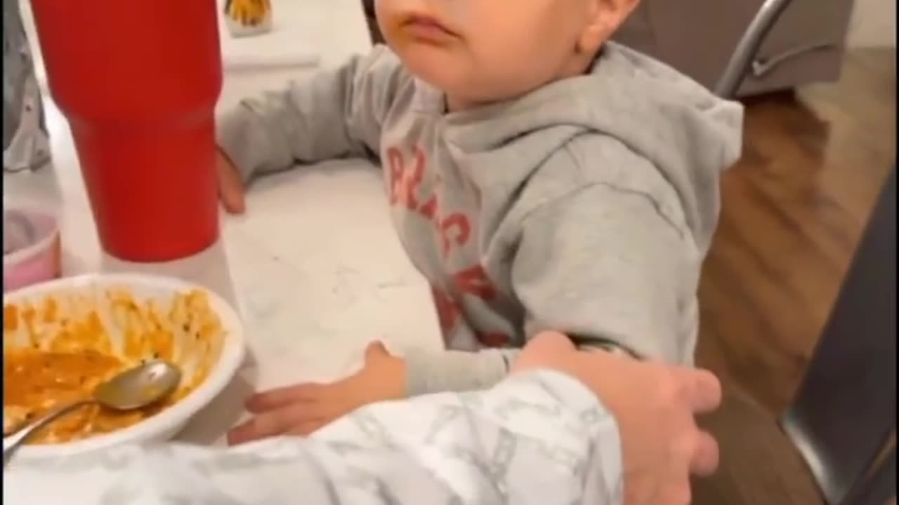 Baby falling asleep after eating