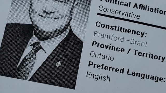 Conservative MP Larry Brock Ontario