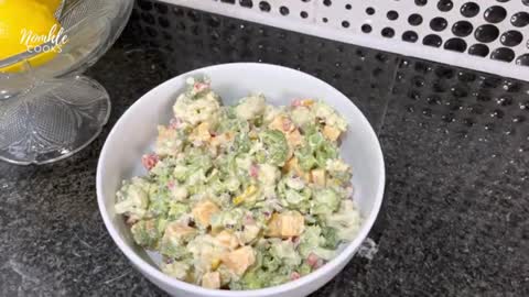 BROCCOLI AND CHEESE SALAD