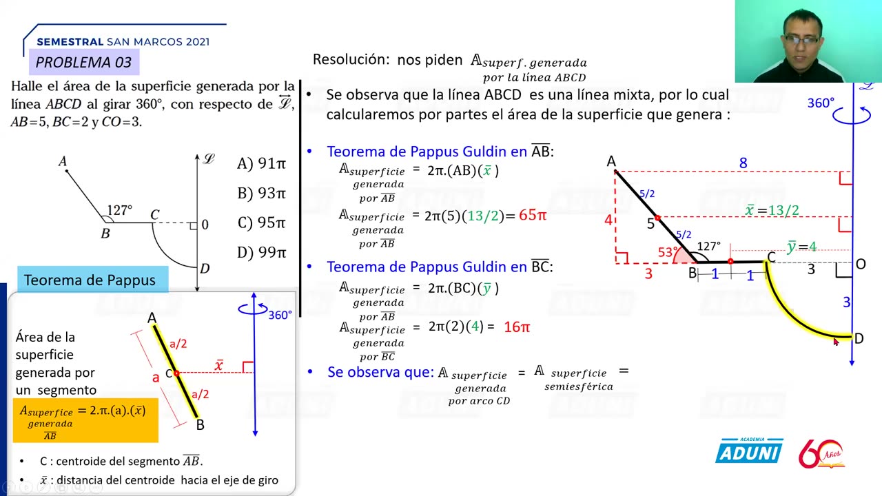 SEMESTRAL ADUNI 2021 | Semana 16 | Geometría | Biología