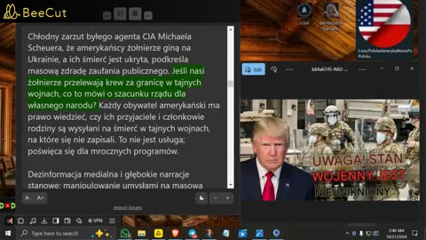 AMG🔴🔴🔴 STAN WOJENNY PLANOWANY PRZEZ GŁĘBOKIE PANSTWO, JEŻELI TRUMP WYGRYWA WYBORY🔴