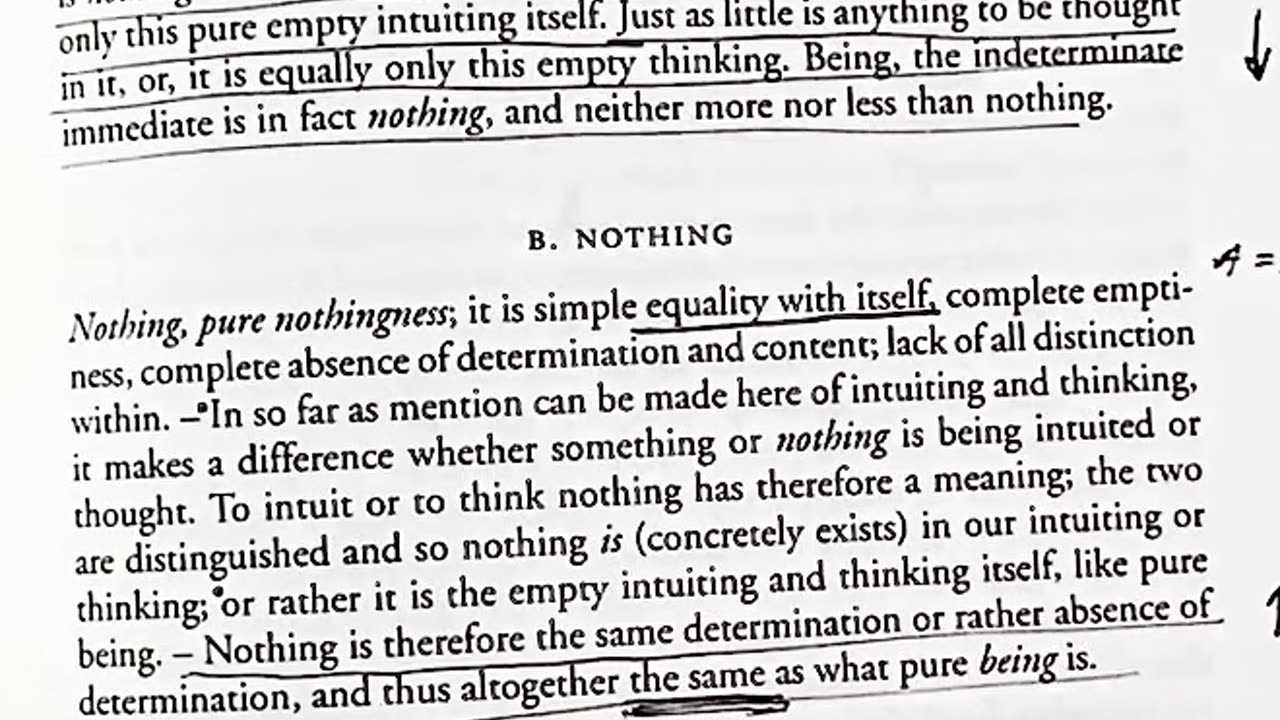 Ep.8, C.Becoming, 1.Unity of being and nothing