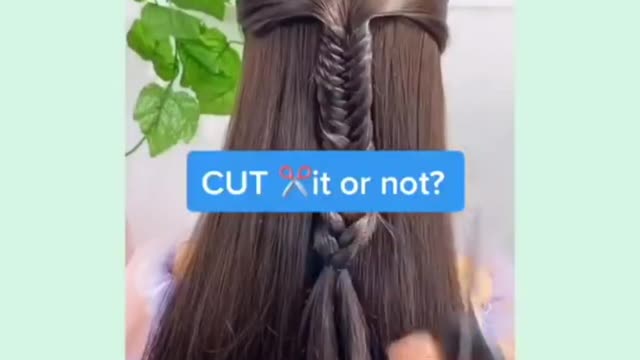 Simple ideas for foreign hairstyles and hair life hacks