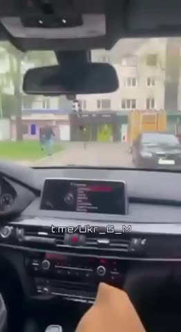 the 250 meter dash away from Ukraine military conscription officers.