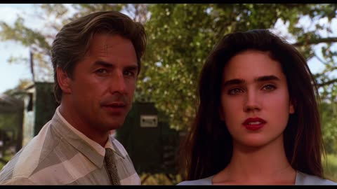 Jennifer Connelly Don Johnson The Hot Spot 1990 scene 1 remastered 4k