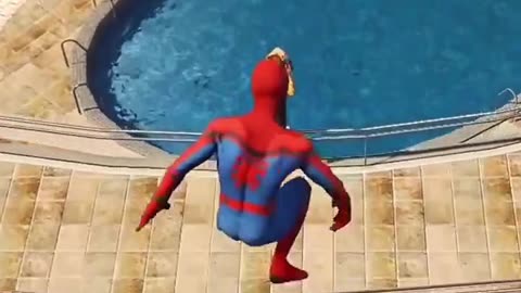 Spider man funny video