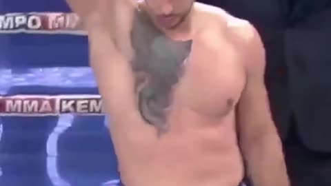 Tate Fighting In The Ring
