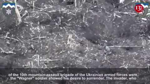 “Wagner” member went to Ukrainian fighters’ position and voluntarily surrendered