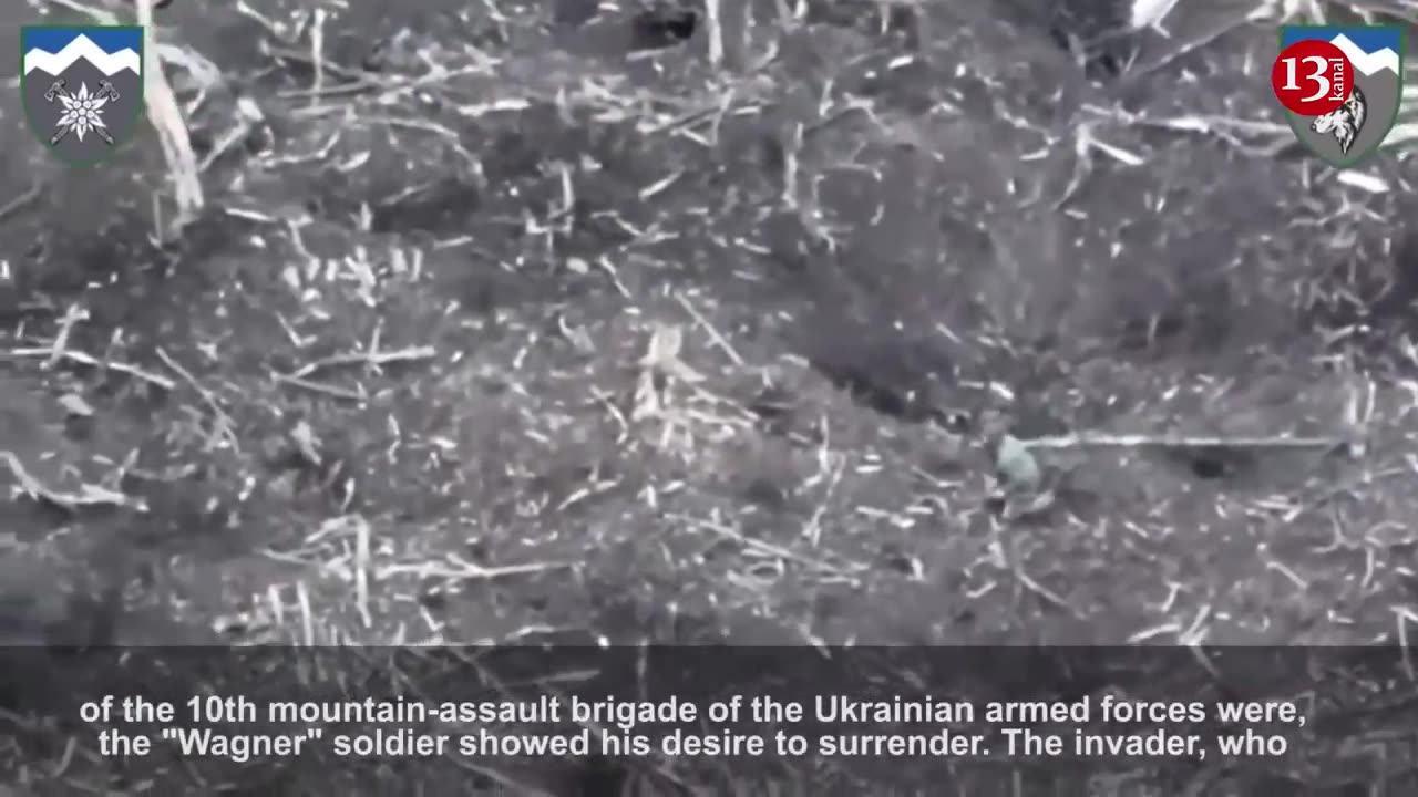 “Wagner” member went to Ukrainian fighters’ position and voluntarily surrendered