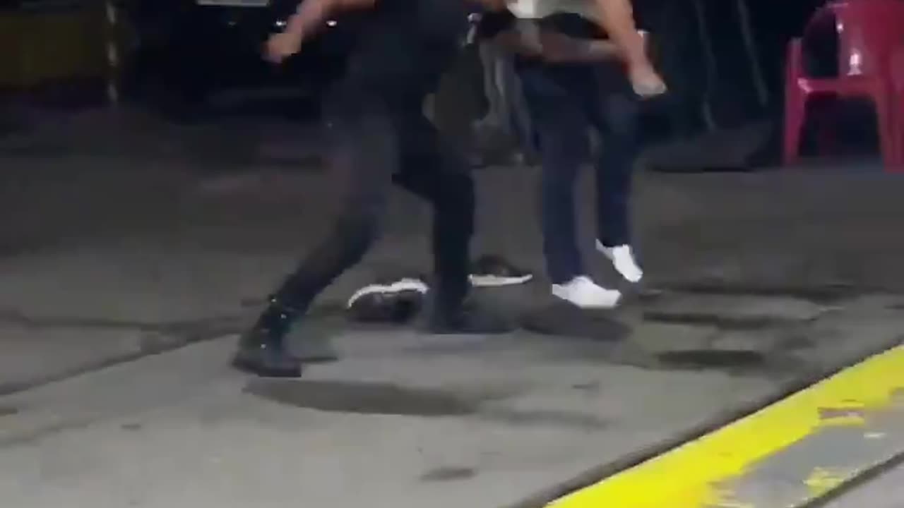 Security Guard Fight