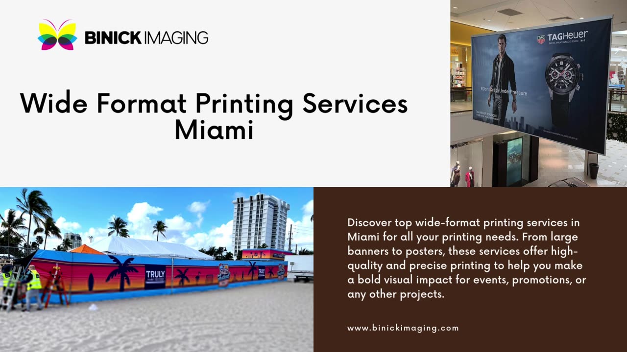 Wide Format Printing Services in Miami