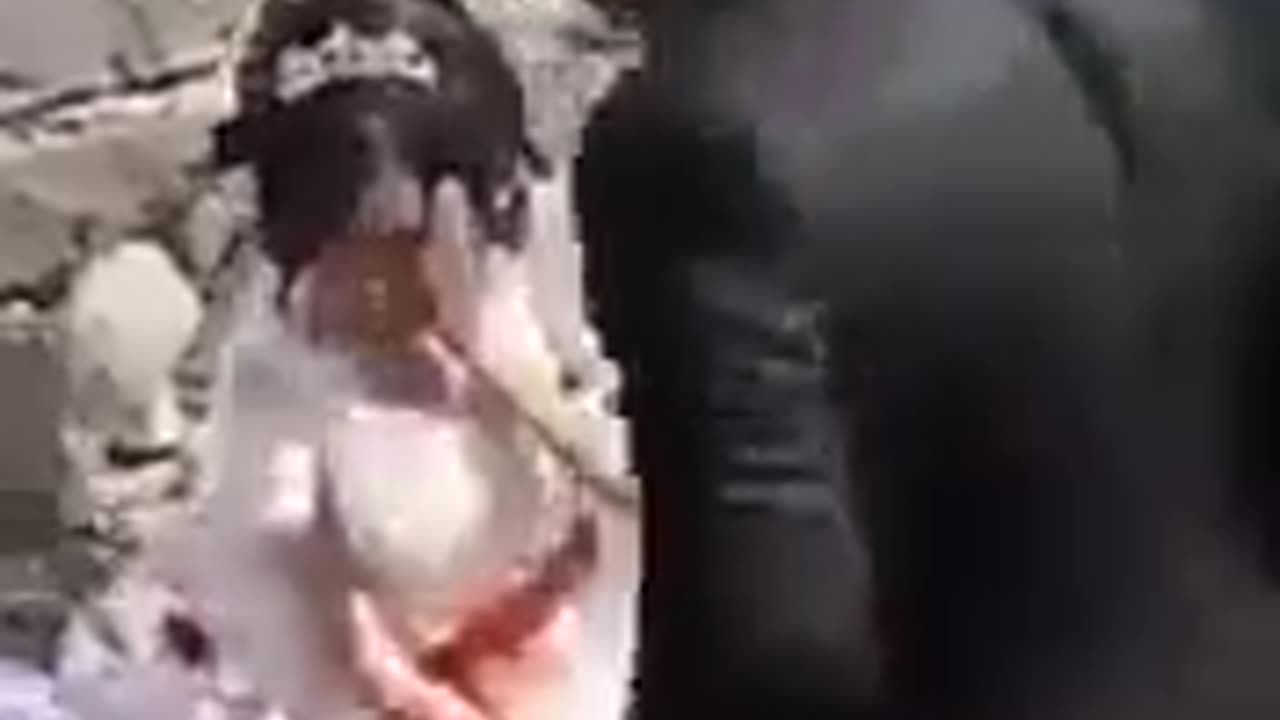 Muslim Wedding Traditional Face Slapping