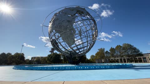 The world’s fair globe in corona park New York watch now.