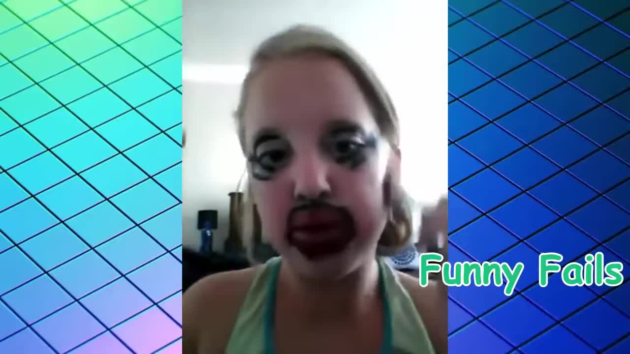 Makeup tutorial fails compilation 2017 __ FUNNY video & best FAILS__Pass 1.mp4