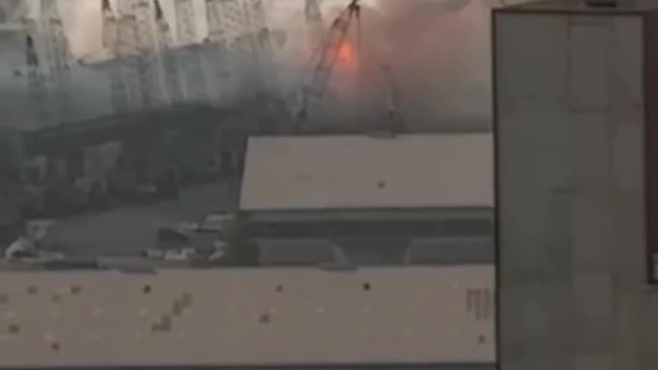 A very scary explosion