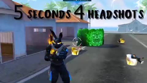 4 headshot in 5 seconds