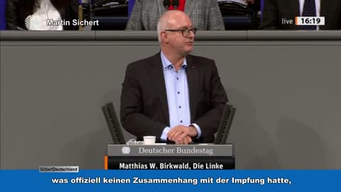 Linker Politiker-Selbstverständlich geimpft, trotz totem Vater!!!