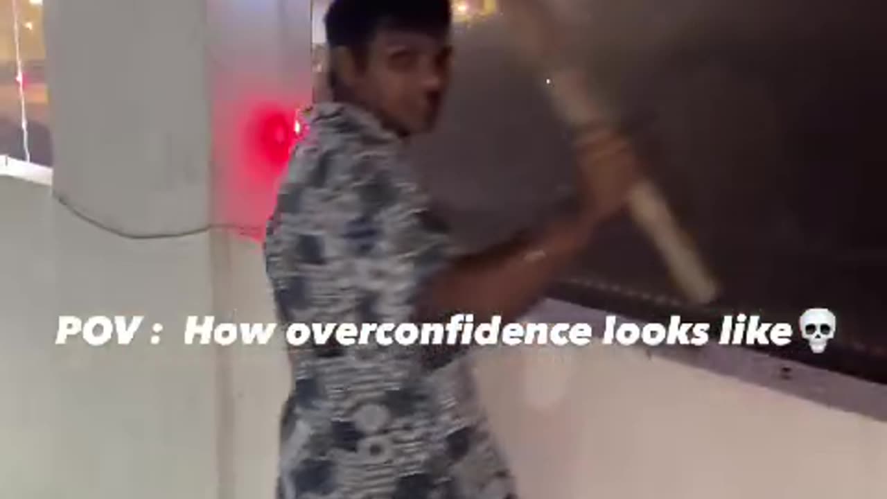 how over confidence looks like