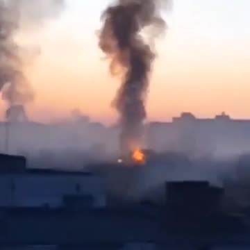 Ukraine Russia War City completely devastated looks like a movie scene