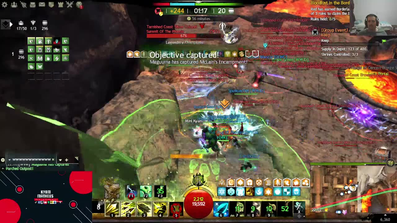 GW2 -FARMING ,SPVP and WvW MULTICLASS !!!!!