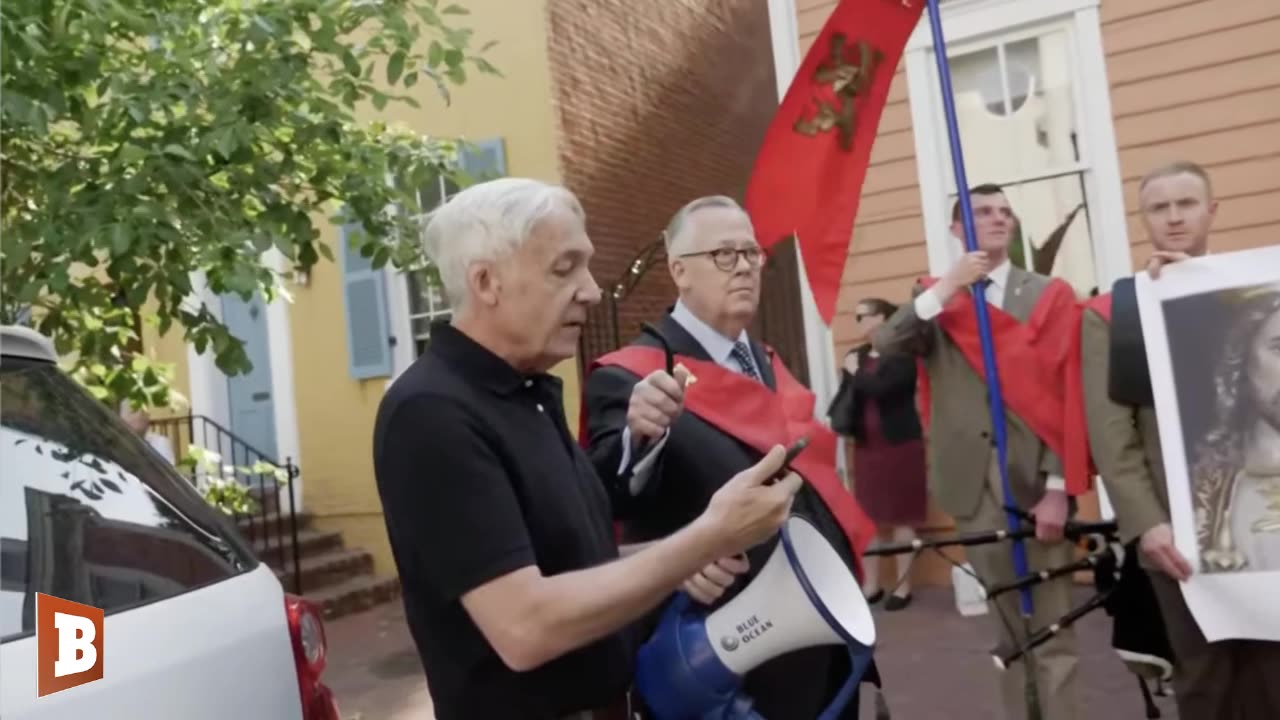 Live: Protesters Gather at Church Frequented by Joe Biden over “Pride Mass”...