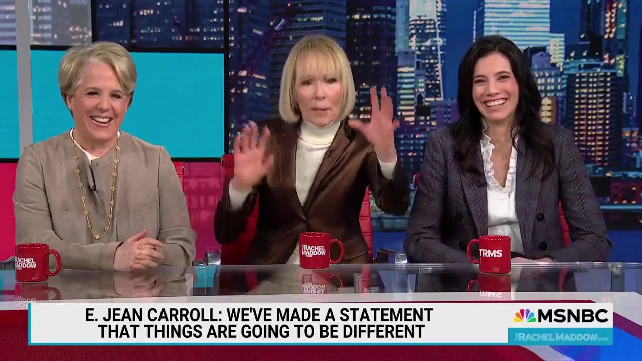 E. Jean Carroll Goes Off In Cringey Moment