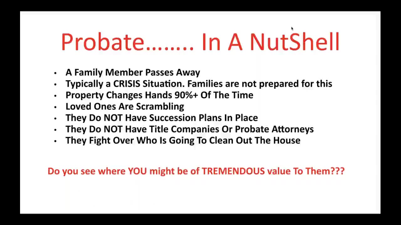 Jason Palliser - How To Go From $0 To FIVE-FIGURE with Probate